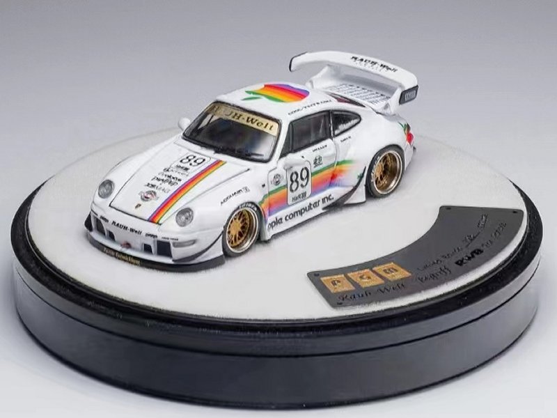 PORSCHE 911 - RWB 993 - #89 - Luxory Pack - Apple white - PGM 1:64