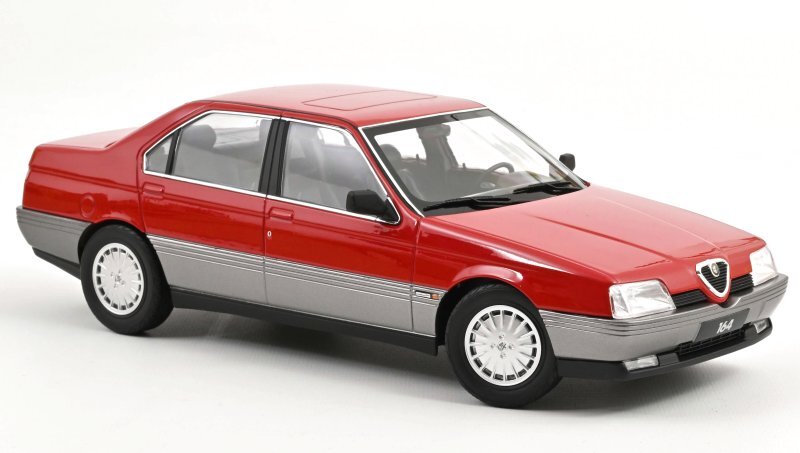 ALFA ROMEO 164 - 1991 - rosso Alfa - NOREV 1:18