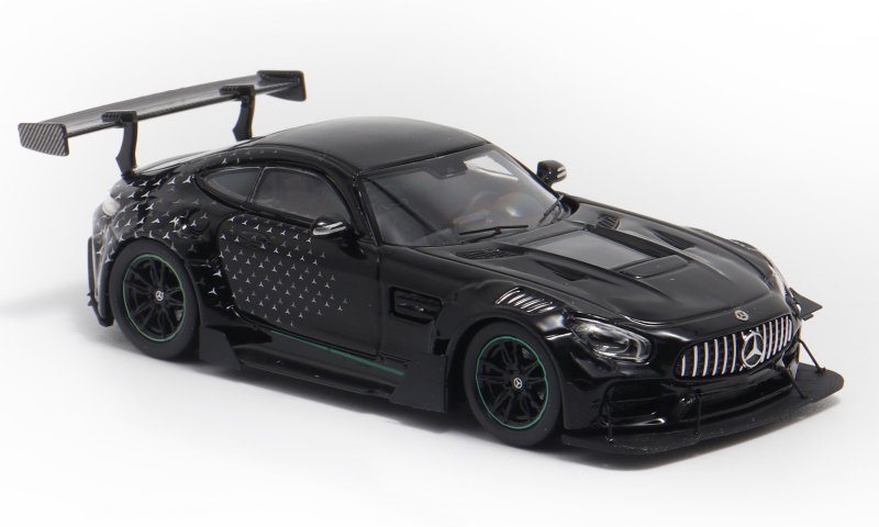 MB Mercedes Benz AMG GTS - Black Star Livery - BSC 1:64 - Afbeelding 2 van 6